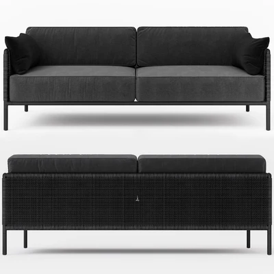 Encore Modern Garden 3 Seater Lounge Sofa — Ver 2