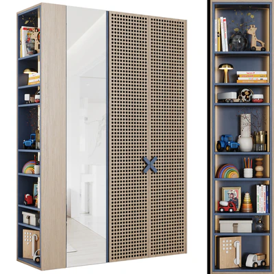 Modular children's wardrobe 03 — Ver 1
