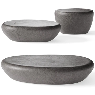 Minotti Stony Coffee Tables — Ver 1