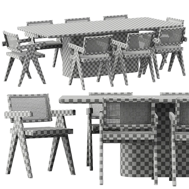 RH DINING SET 1 — Descargar