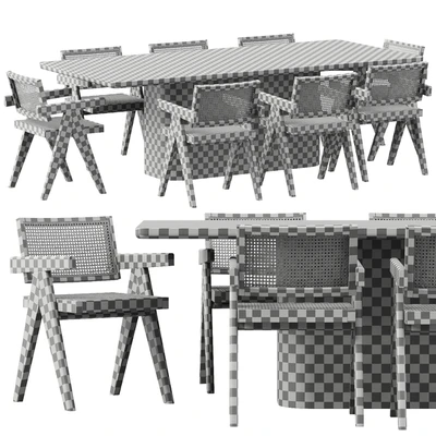RH DINING SET 1 — Ver 3