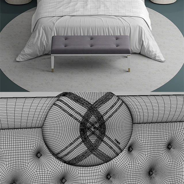 Bed fendi Cameo Maxi Bed — Descargar