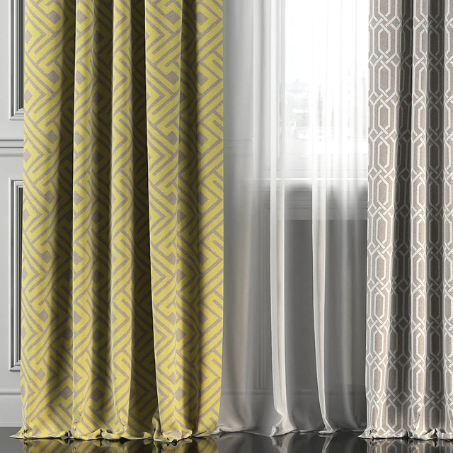 Curtains with window 155 — Descargar