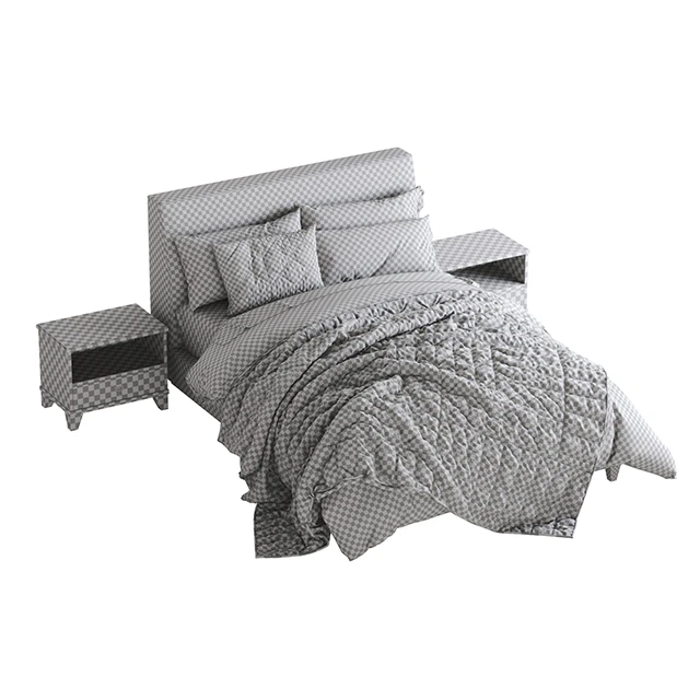 Riley Upholstered Bed — Descargar