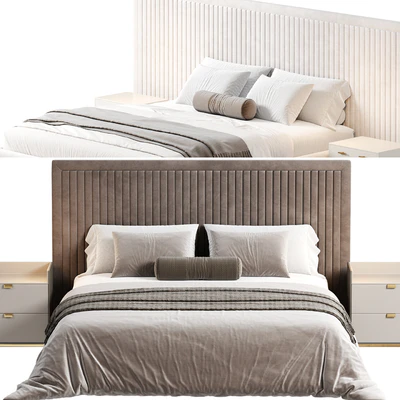 KAMIA Bed by cazarina — Ver 3