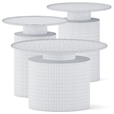 Pillar Coffee Tables by 101 Copenhagen / Кофейный столик — Вид 2