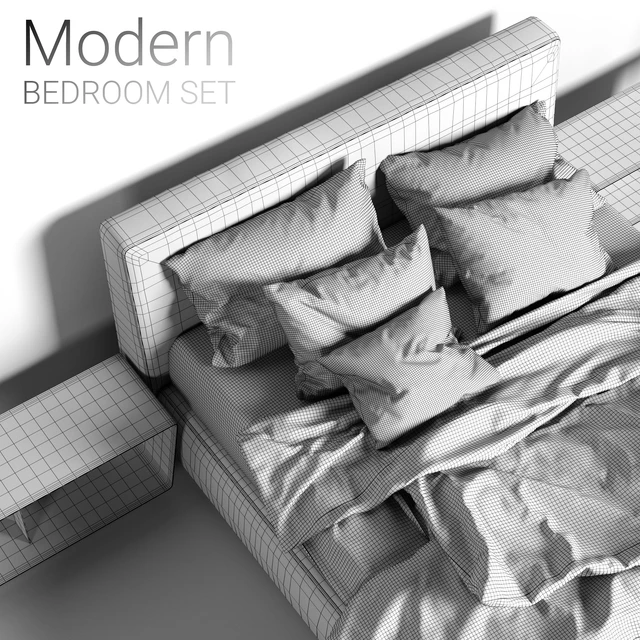 Minotti Powell Bed — Descargar