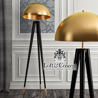 Lamp Matthew Fairbank Fife Tripod Floor Lamp — Ver 1