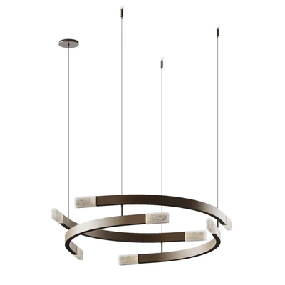 CTO Lighting Trace Circular Chandelier — View 2