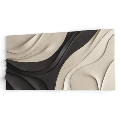 Wall two-color 3d panel for home decor — Ver 4
