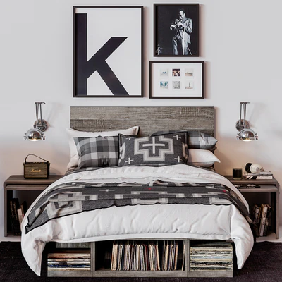 RH EMMETT STORAGE BED — Вид 1