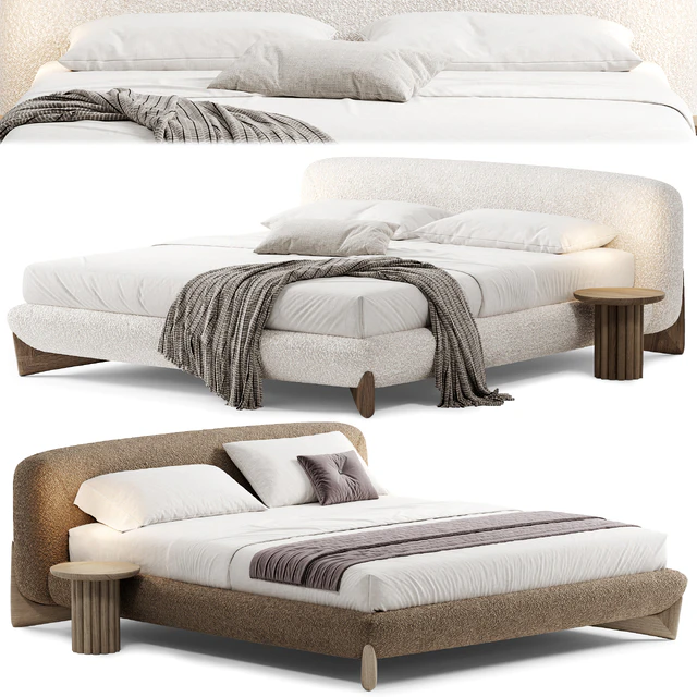 SOFTBAY Double Bed By Porada — Descargar