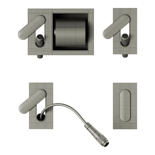 Antonio Lupi INTENSO, CARTAINTENSO Sanitary shower and paper roll holder — Descargar
