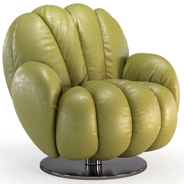 Armchair from the Natuzzi-Italia factory, Seashell series — Descargar