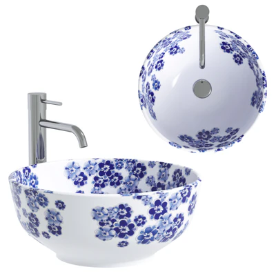 Washbasin Rea Fiori REA-U6520 — Ver 3