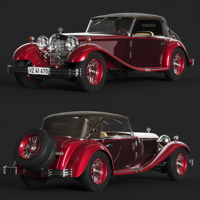 Mercedes Benz 380 Cabriolet — Ver 1