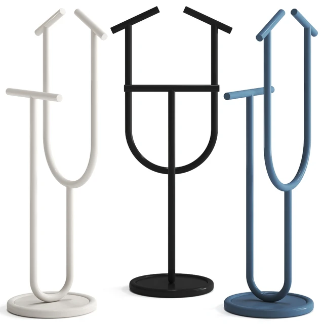 Bloom Powder Coated Valet Stand by Formae Вешалка для одежды напольная — Скачать