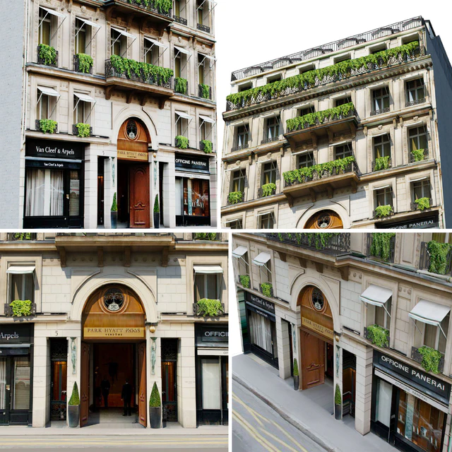 Facade for background Vol: 7 Classic Hotel — Download