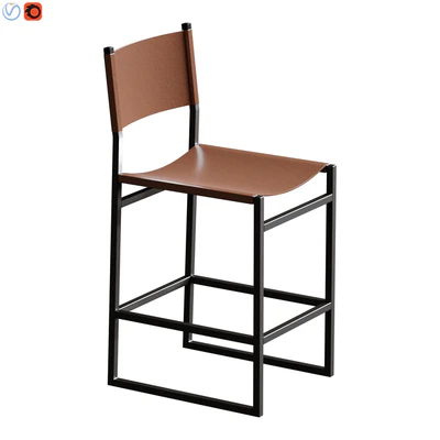Hardy Leather Bar & Counter Stools — Вид 3