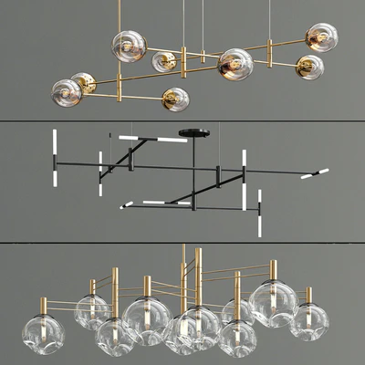 Altona Temper Gap Chandeliers Collection — Вид 1
