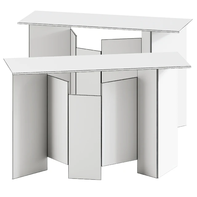 Tonelli Design METROPOLIS Rectangular console table — Descargar