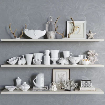 White decoration set — Вид 1