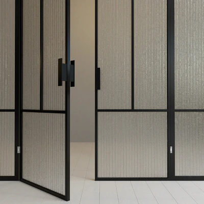 Glass partition. Door. 89 — Ver 2