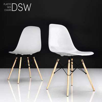 Eames DSW plastic side chair — Вид 1