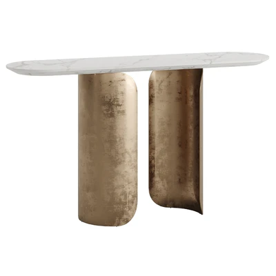 GABRIEL OPERA CONTEMPORARY OVAL CONSOLE — Ver 5
