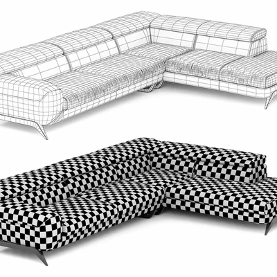 Roche Bobois CINEPHILE CORNER COMPOSITION — Ver 2