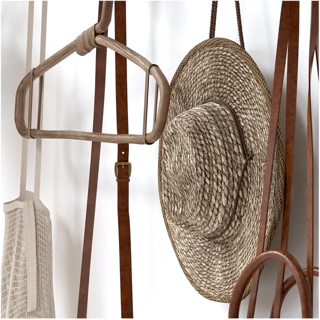 decorative set 001 wall hangers bag hat — Download