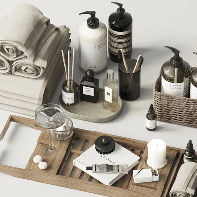 Decorative set for the bathroom - 6 — Ver 5