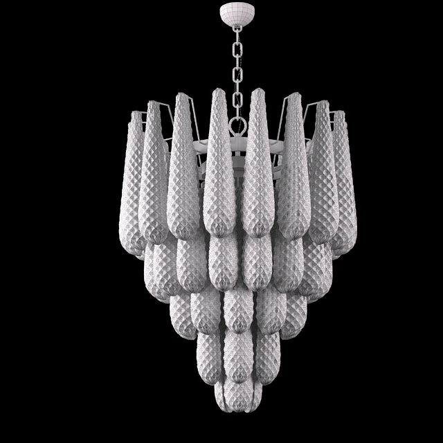 Italian Murano Petals Chandelier — Descargar