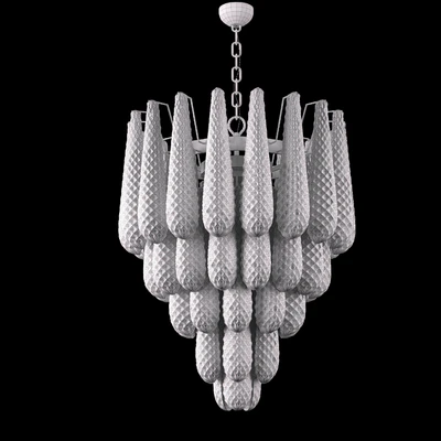 Italian Murano Petals Chandelier — Ver 2