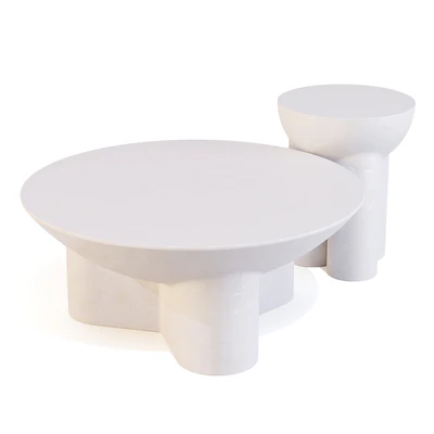 Lulu and Georgia: Lagos - Coffee and Side Table — Ver 4