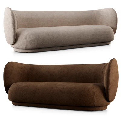 Rico 3 Seat And 4 Seat Sofa By Ferm Living — скачать
