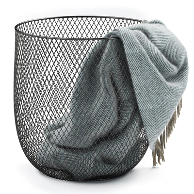 METAL BASKET DECOR 08 — Ver 2
