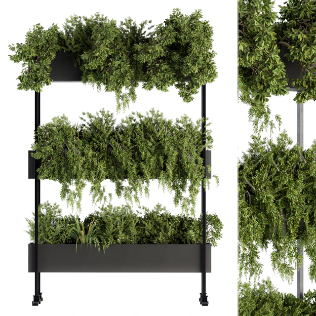 indoor Plant Set 215 -Plant Box Stand — Descargar
