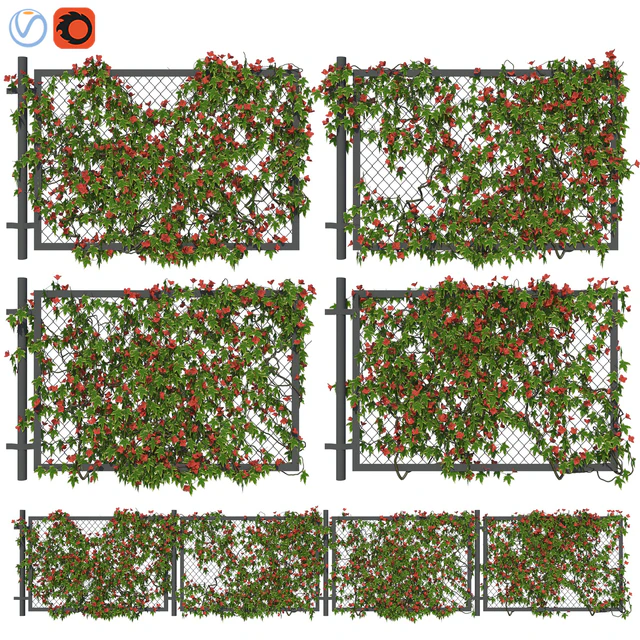 Fence with Ivy v3 — Скачать