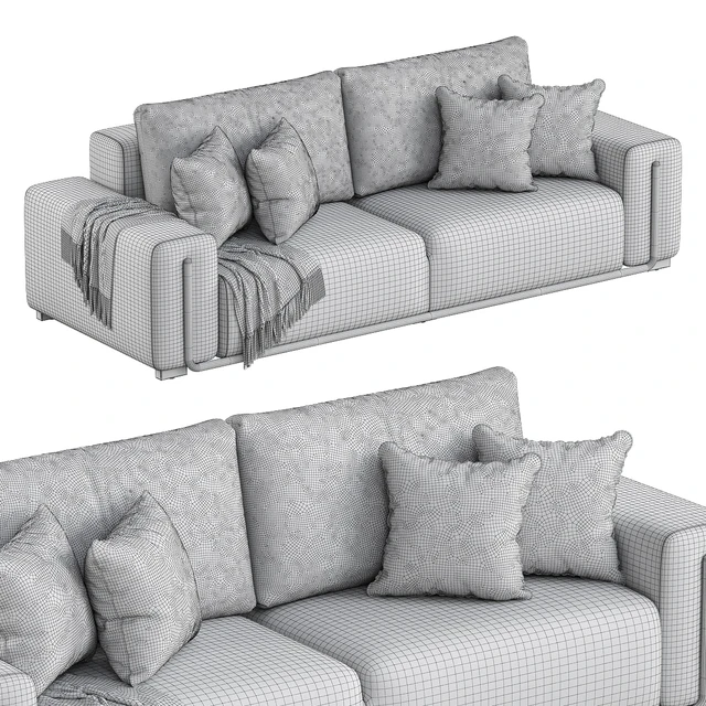 modern gray sofa — Descargar