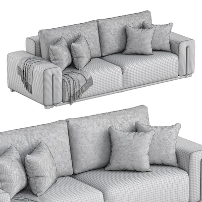 modern gray sofa — Ver 3