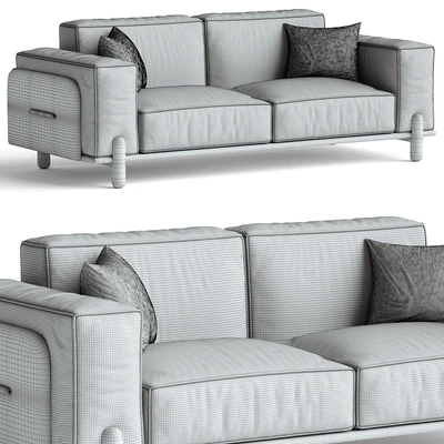 Upholstered Loveseat — Вид 4