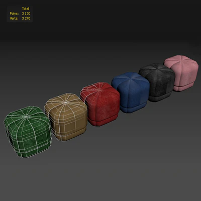 Circus Pouf - Stool Small — Вид 3