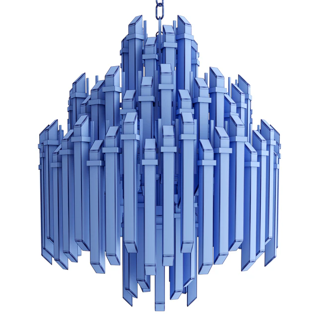 ADELE Four Tier Waterfall Chandelier — Скачать