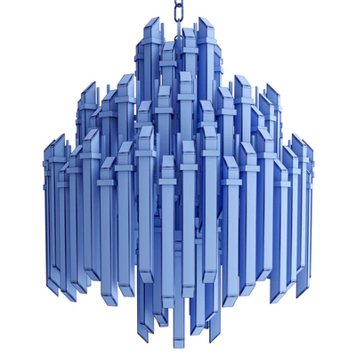 ADELE Four Tier Waterfall Chandelier — Вид 4