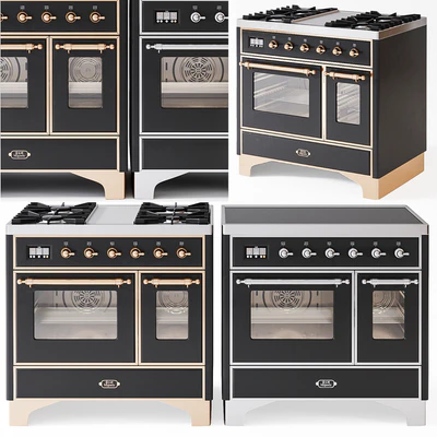 Ilve Majestic 2 Matte Graphite Freestanding Range — Ver 1