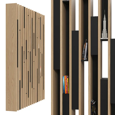 Стеллаж-перегородка / shelving partition — Вид 2