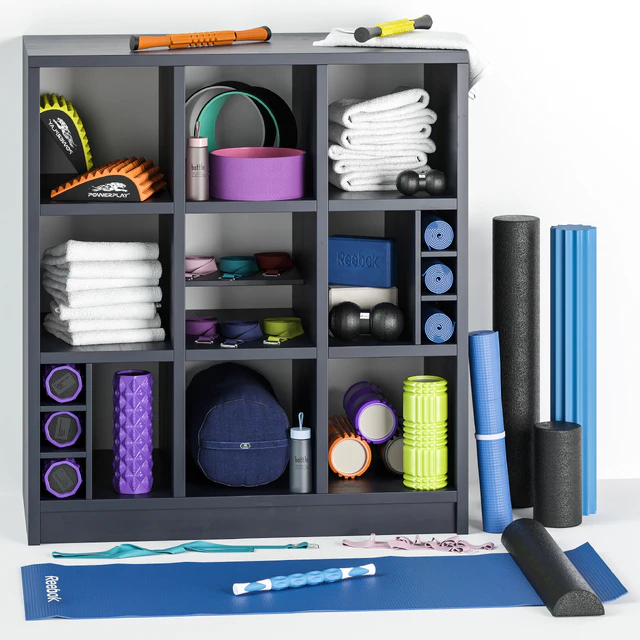 Sports set for yoga and fitness — Descargar