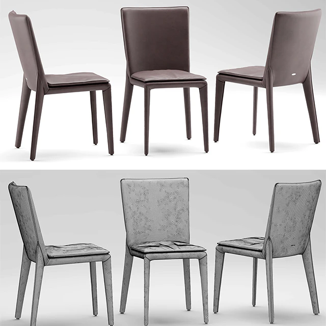 Table and chairs cattelan italia VITTORIA — Descargar