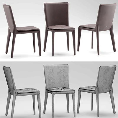 Table and chairs cattelan italia VITTORIA — Ver 3